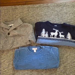 Lot of 3 size 2T boys sweaters